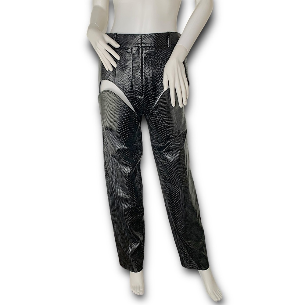 Y/PROJECT Embossed Cut-Out Pants - Picture 4 of 15